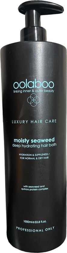 Oolaboo Moisty Seaweed shampoo 1000ml for normal to Dry hair - afbeelding 1