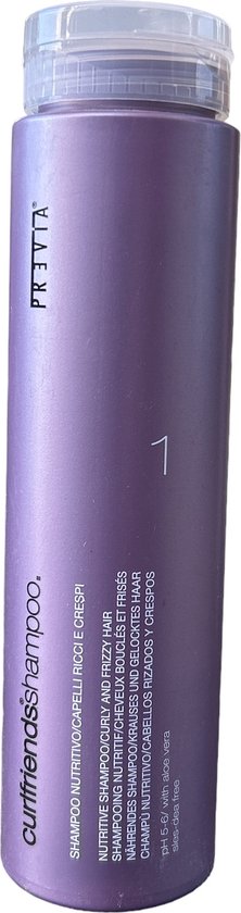 previa curlfriendsshampoo Nutritive Shampoo Curly and Frizzy Hair 200ml - afbeelding 1