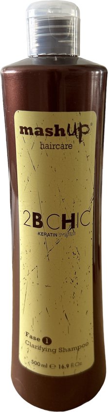 mashUp haircare 2B CHIC Fase 1 Clarifying Shampoo 500ml - afbeelding 1