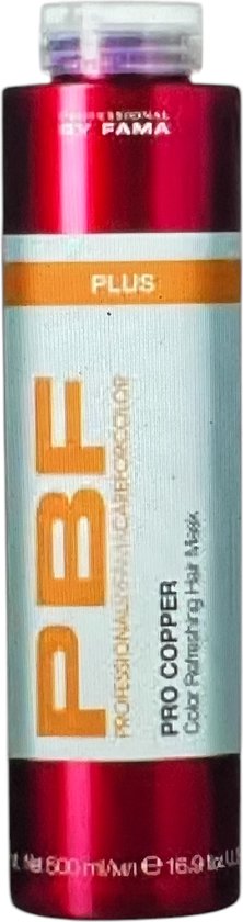 Professional By Fama (PBF) Pro Copper Hair Mask 500 ml - afbeelding 4