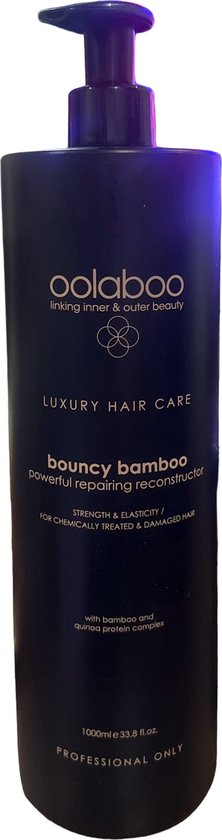 Oolaboo Bouncy Bamboo Powerfull Repairing Reconstructor 1000 ml - afbeelding 1