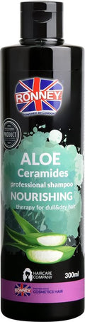 Ronney Aloe Ceramides Nourishing Shampoo 1000ml - afbeelding 1