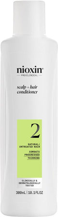 Nioxin System 2 - Conditioner - voor Natuurlijk Haar - Anti Haaruitval - Gevorderde Uitdunning - 300ml - afbeelding 1