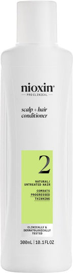 Nioxin System 2 - Conditioner - voor Natuurlijk Haar - Anti Haaruitval - Gevorderde Uitdunning - 300ml - afbeelding 1
