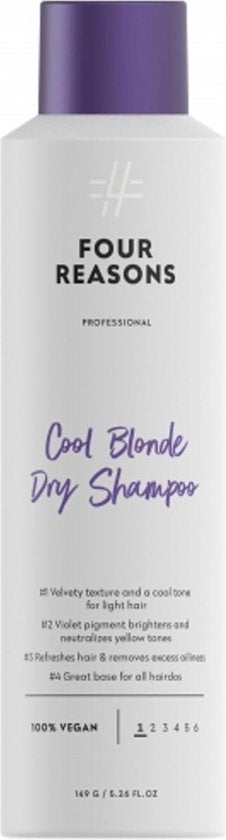Four Reasons Professional Cool Blonde Dry Shampoo 250ml - afbeelding 2