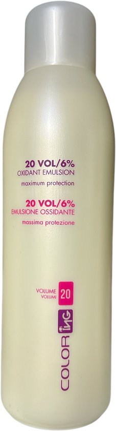 6 % Waterstofperoroxide / developer universeel te gebruiken 1000 ml ( merk ING) - afbeelding 4