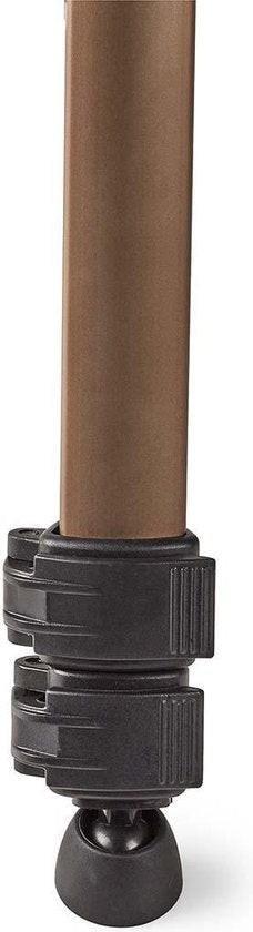 Statief - Maximaal draagvermogen: 4.5 kg - Minimale werkhoogte: 60.0 cm - Maximale werkhoogte: 156.0 cm - 3 Segmenten - Pan & Tilt - Inclusief reistas - Zelfnivellerende voeten - ABS / Aluminium - afbeelding 5