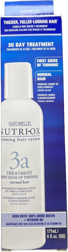 Nutri-ox System For Thinning And Fine - First Signs Treatment 3a 6oz - afbeelding 1