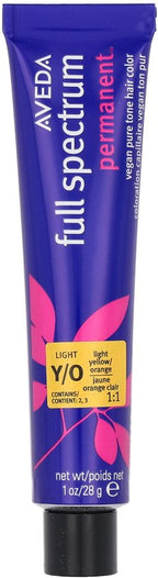 Aveda Full Spectrum Permanent Hair Color Light Y/O - afbeelding 3