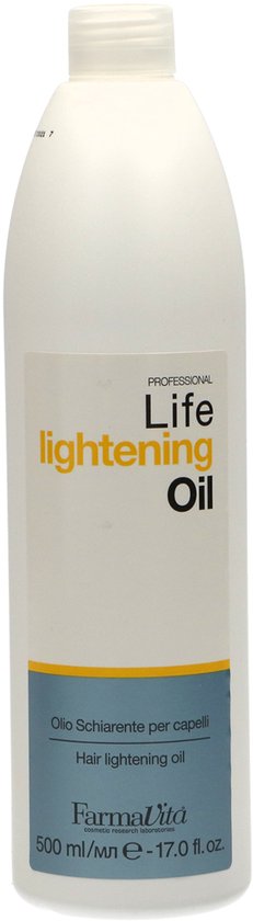 Tonic Farmavita Life Hair Lightening Oil (500 ml) - afbeelding 4