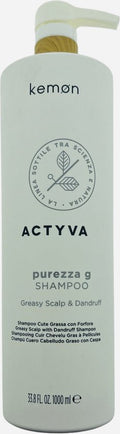Kemon Purezza G Shampoo 1000 ml Antiroos - afbeelding 1