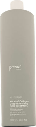 Previa Keratin & Collagen Deep Nourishing Filler Treatment 1000 ML - afbeelding 1