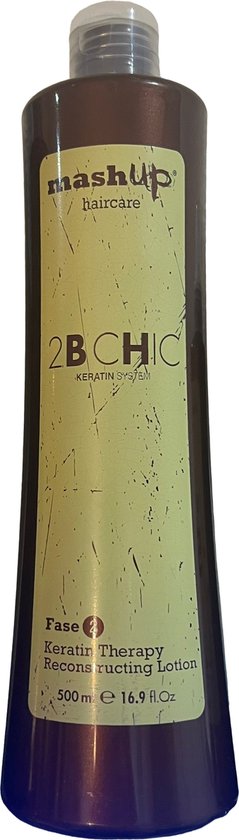 mashUp haircare Keratine Behandeling 3 Flessen Fase 1,2 en 3 Totaal 1200ml - afbeelding 2