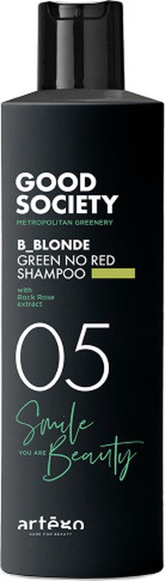 Artègo Good Society - 05 B_Blonde Green No Red Shampoo 250ml - afbeelding 1