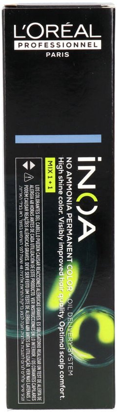 Permanente Kleur L'Oreal Professionnel Paris Inoa 10.12 Nº 10.12 Licht platina blond (60 g) - afbeelding 2