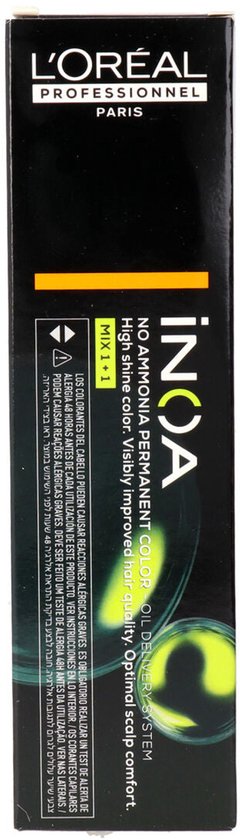 Permanente Kleur L'Oreal Professionnel Paris Inoa Color Nº 9.3 Zeer licht Goudblond (60 g) - afbeelding 4