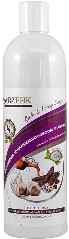 ABZEHK Knoflook en Johannesbroodboom Shampoo, 400ml - afbeelding 1