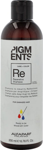 Shampoo Pigments Reparative Alfaparf Milano 8022297042329 (200 ml) - afbeelding 6
