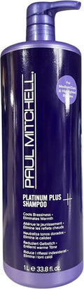 Paul Mitchell Platinum Plus Shampoo 1000 ml - afbeelding 1