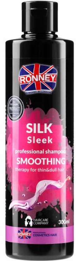 Ronney Silk Sleek Smoothing Shampoo 1000ml - afbeelding 1