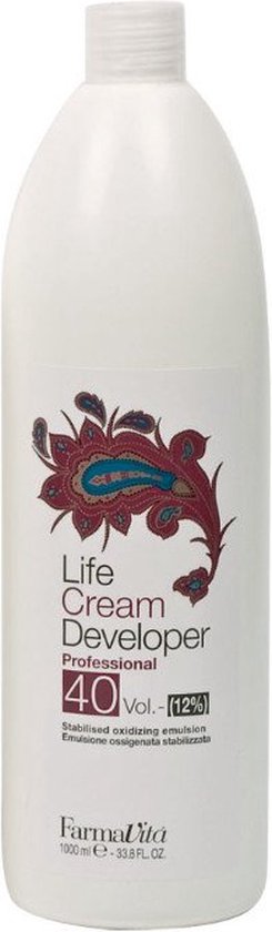 Oxiderende Haarverzorging Farmavita Life Crema 40 Vol 12 % (1000 ml) - afbeelding 4