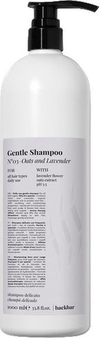 FarmaVita Back.Bar N°03 Oats & Lavender Gentle Shampoo Vrouwen Zakelijk ml - afbeelding 5