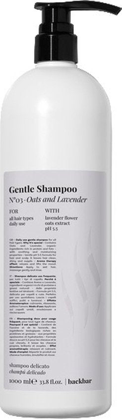 FarmaVita Back.Bar N°03 Oats & Lavender Gentle Shampoo Vrouwen Zakelijk ml - afbeelding 5