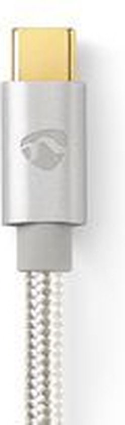 USB voor Synchroniseren, Opladen en AV-Ondersteuning | Verguld | USB C™ Male naar USB C™ Male | Voor Aansluiten van Smartphones en Mobiele Apparaten - afbeelding 9