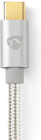 USB voor Synchroniseren, Opladen en AV-Ondersteuning | Verguld | USB C™ Male naar USB C™ Male | Voor Aansluiten van Smartphones en Mobiele Apparaten - afbeelding 18