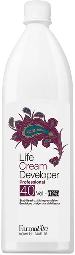 Oxiderende Haarverzorging Farmavita Life Crema 40 Vol 12 % (1000 ml) - afbeelding 2