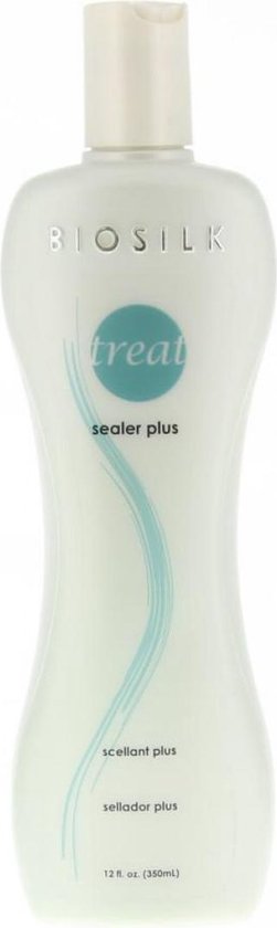 BioSilk Treat Sealer Plus Lotion Alle Haartypen 350ml - afbeelding 1