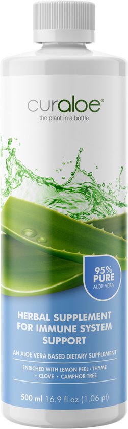 Curaloe Aloe Vera Immune System Support Juice - afbeelding 1