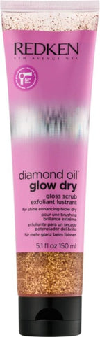 Redken - Diamond Oil Gloss Scrub For Shine Enhancing Blow Dry - 150ml - afbeelding 3