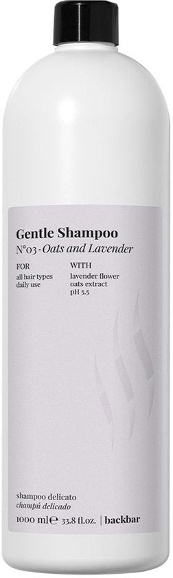 FarmaVita Back.Bar N°03 Oats & Lavender Gentle Shampoo Vrouwen Zakelijk ml - afbeelding 1