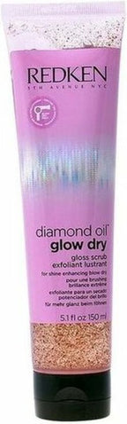 Redken - Diamond Oil Gloss Scrub For Shine Enhancing Blow Dry - 150ml - afbeelding 4