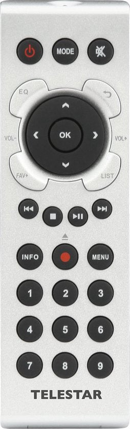 Telestar DIRA S 32i CD (wit) Radio/CD-speler DAB+, VHF (FM), Internet DLNA, WiFi, USB, CD, Bluetooth, Internetradio In - afbeelding 3