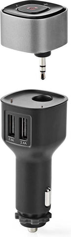 Nedis Bluetooth Multi-Adapter - Output: 1x 3,5 mm - SBC - 7 uur - Ingebouwde microfoon - Volumebediening - Automatische uitschakelfunctie - Grijs / Zwart - afbeelding 4