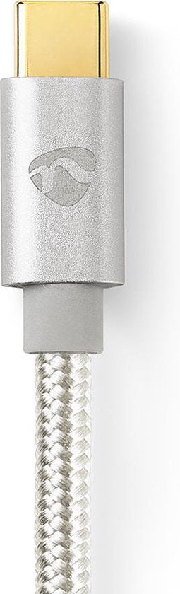 USB voor Synchroniseren, Opladen en AV-Ondersteuning | Verguld | USB C™ Male naar USB A Male | Voor Aansluiten van Smartphones en Mobiele Apparaten - afbeelding 3