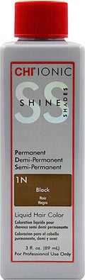Permanente Kleur Chi Ionic Shine Shades Farouk 1N - afbeelding 1