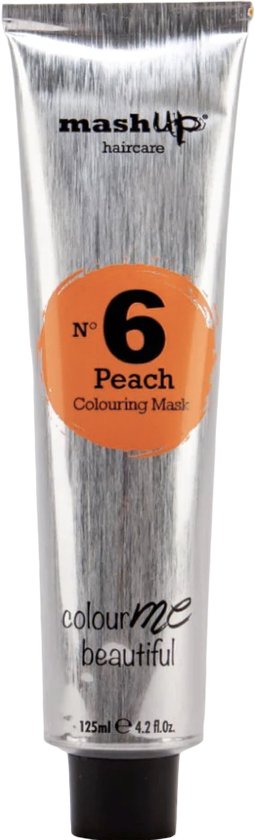 mashUp haircare N° 6 Peach Colouring Mask 125ml - afbeelding 1