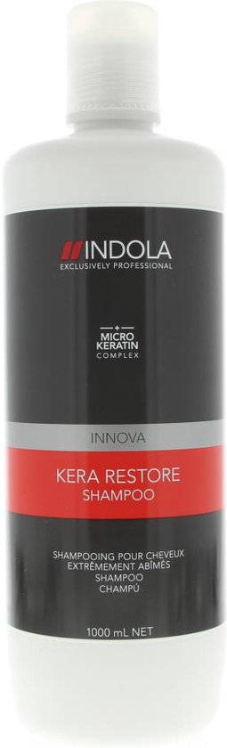Indola Innova Kera Restore Shampoo 1000 ml -  vrouwen - Voor - afbeelding 1