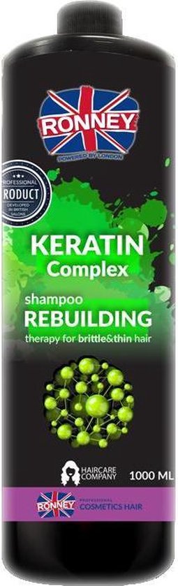 Ronney - Keratin Complex Professional Shampoo Rebuilding Restoring Shampoo From Keratin Compass - afbeelding 2