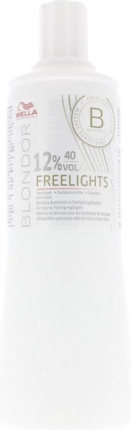 Oxiderende Haarverzorging Blondor Freelights 12% 40 Wella (1000 ml) - afbeelding 6