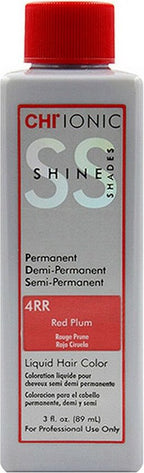 Permanente Kleur Chi Ionic Shine Shades Farouk 4RR - afbeelding 2