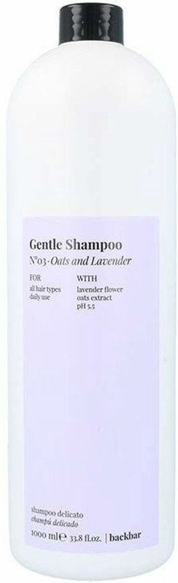 FarmaVita Back.Bar N°03 Oats & Lavender Gentle Shampoo Vrouwen Zakelijk ml - afbeelding 4