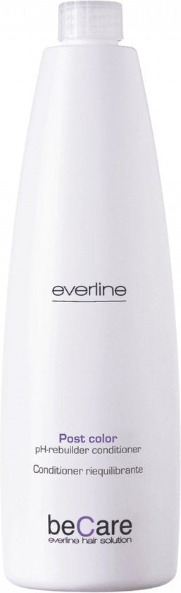 everline hair solution Post Color pH-rebuilder conditioner 1000ml - afbeelding 1