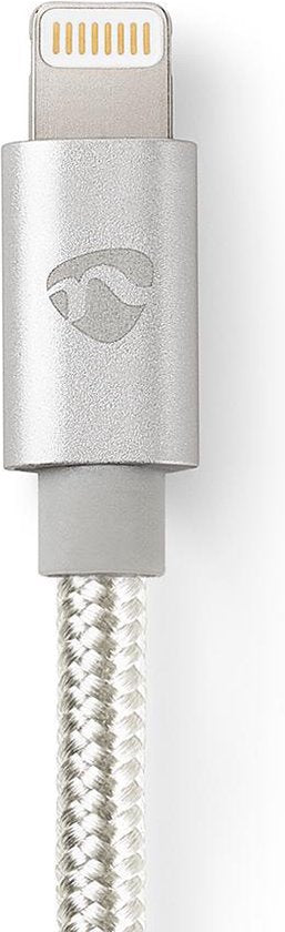 Nedis Lightning Kabel - USB 2.0 - Apple Lightning 8-Pins - USB-A Male - 480 Mbps - Verguld - 1.00 m - Rond - Gevlochten / Nylon - Aluminium - Cover Window Box - afbeelding 19