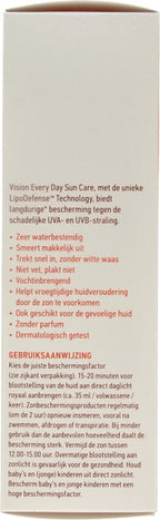 Vision Every Day Sun Protection Zonnebrand - SPF 30 - 180 ml - afbeelding 12