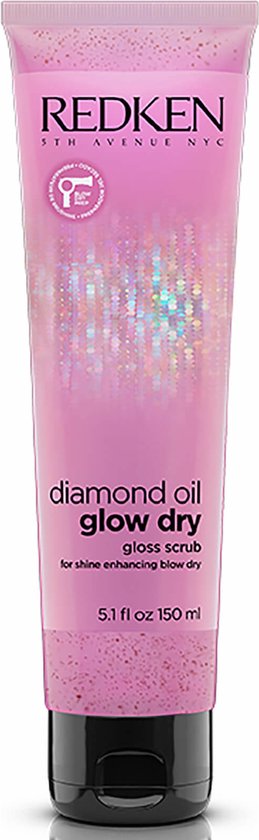 Redken - Diamond Oil Gloss Scrub For Shine Enhancing Blow Dry - 150ml - afbeelding 1