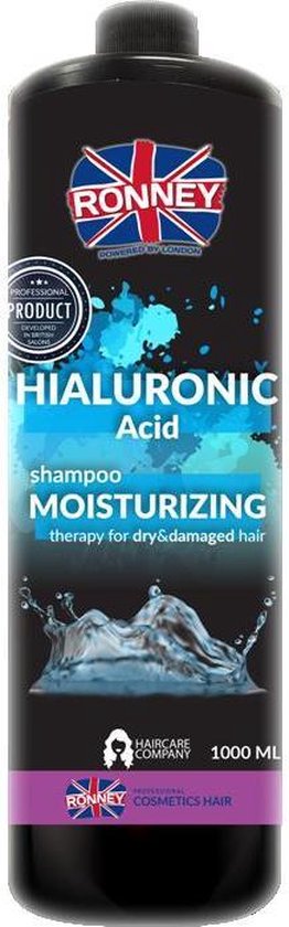 Ronney - Professional Haluronic Complex Moisturizing Shampoo nawilżający szampon do włosów suchych i zniszczonych 1000ml - afbeelding 2
